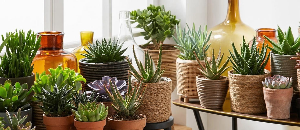 Les plantes d’intérieur faciles d'entretien : les plantes grasses