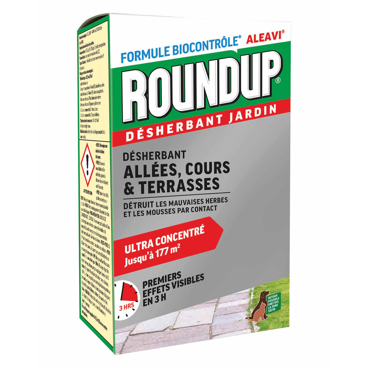 Désherbant Allées, Cours, Terrasses ROUND UP - Bakker