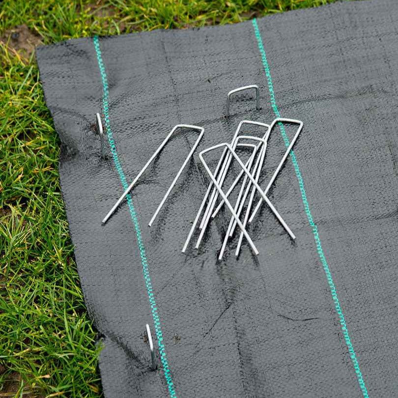 10 Agrafes métalliques Fixsol - - Bakker