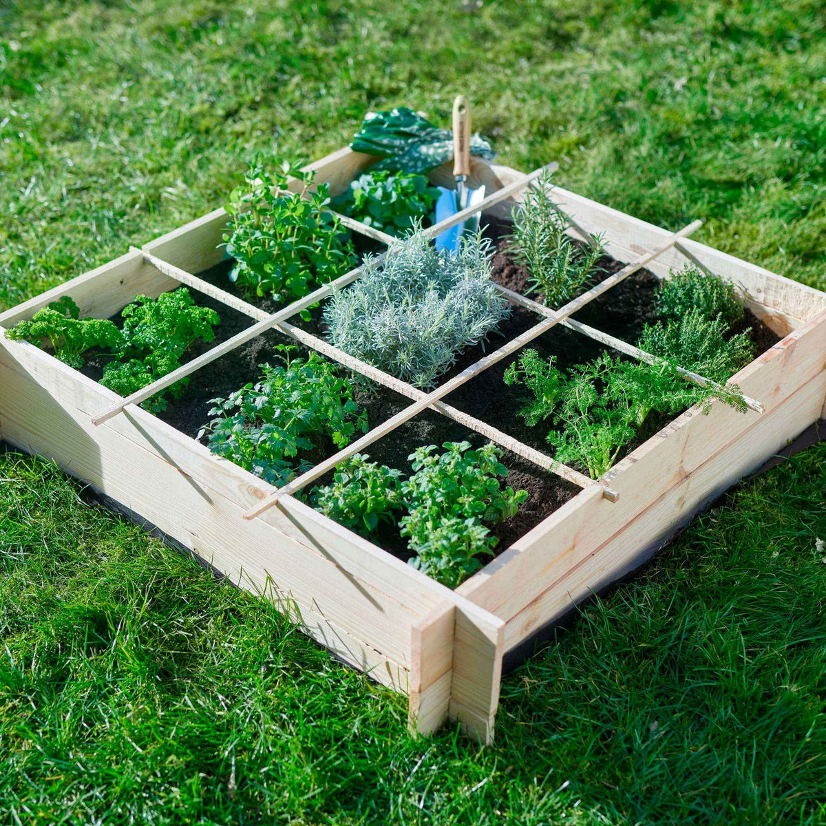 Carré potager en bois de Pin FSC - Bakker