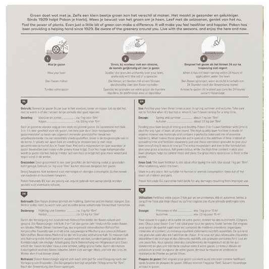 - Pokon engrais à la chaux pour gazon - Engrais