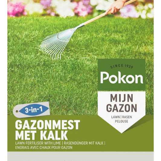 Vente Pokon engrais à la chaux pour gazon -