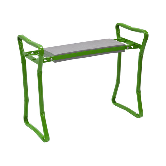 Banc vert agenouilloir - Bakker