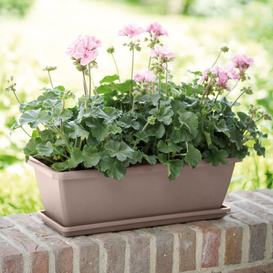 Jardinière Barcelona Taupe ELHO - Bakker