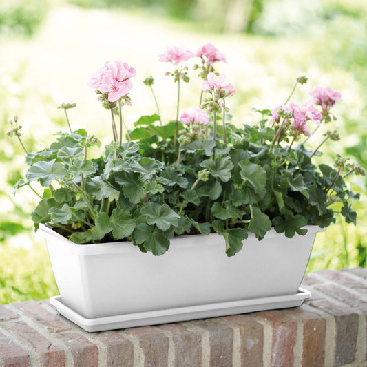 Jardinière Barcelona Blanc ELHO - Bakker