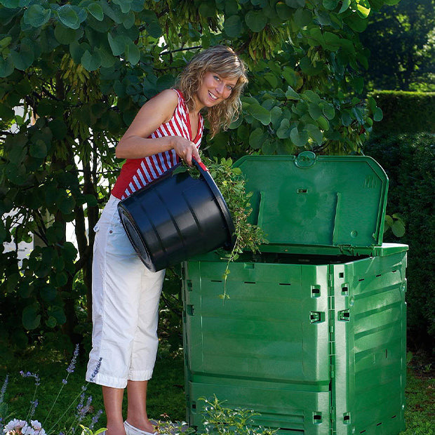 Composteur Thermo-king vert avec grille de fond - - Bakker