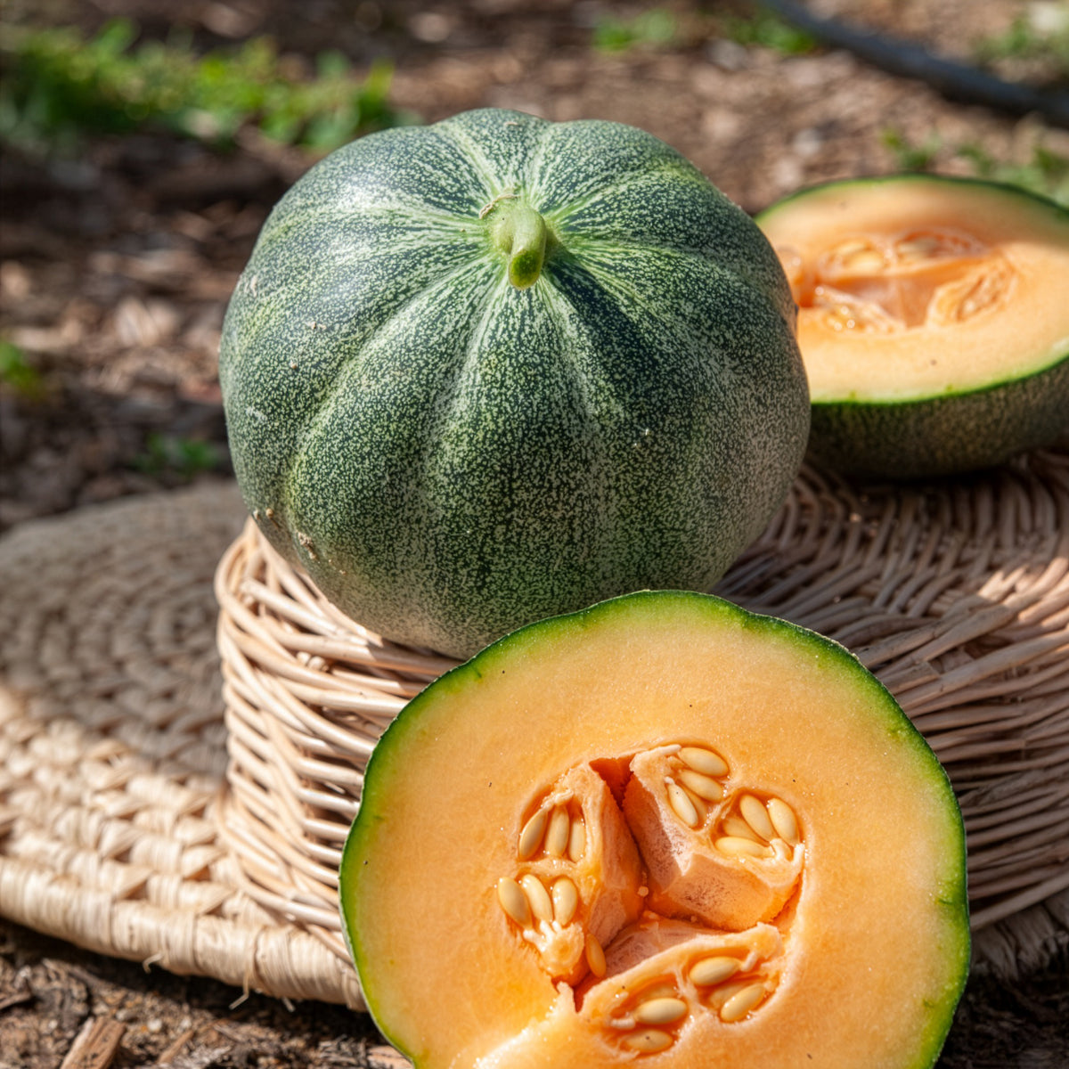 Cucumis melo Petit Gris de Rennes - Melon Petit Gris de Rennes - Graines de melons