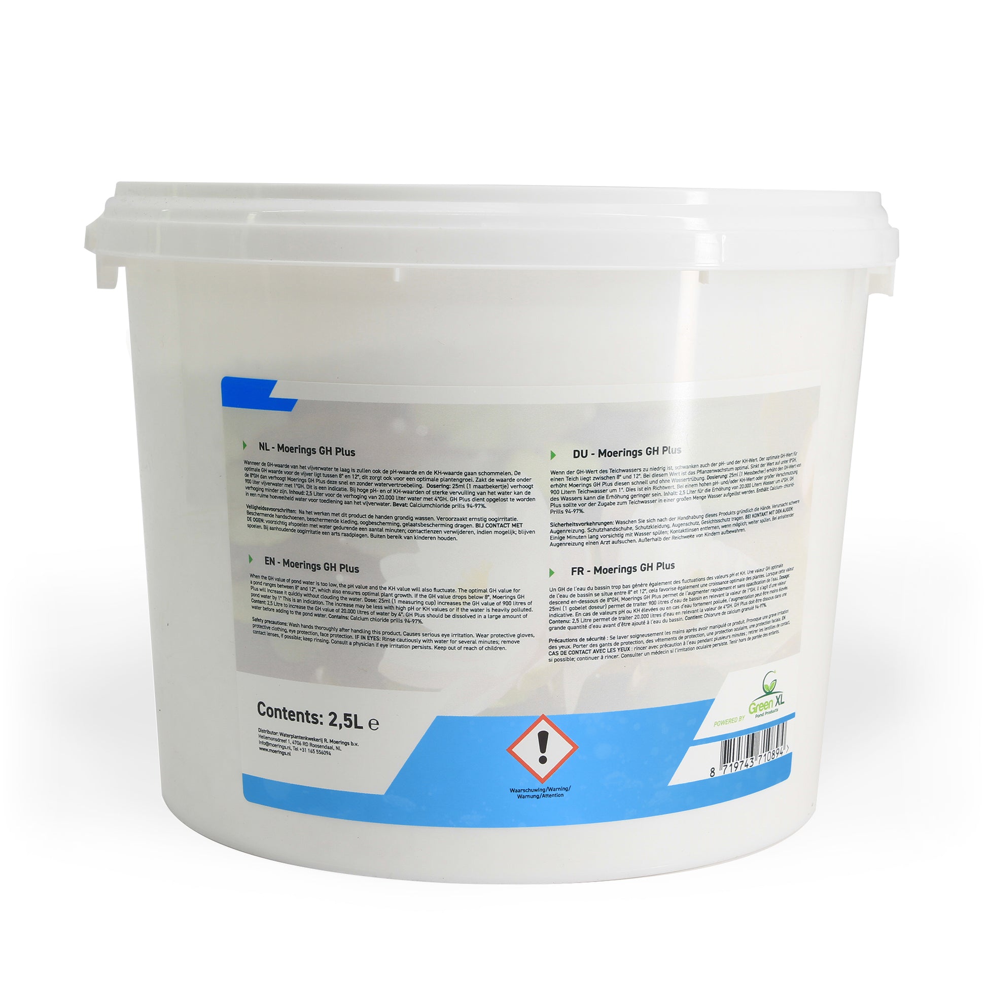 Stabilisateur GH traitement de la dureté de l'eau -  - Bakker