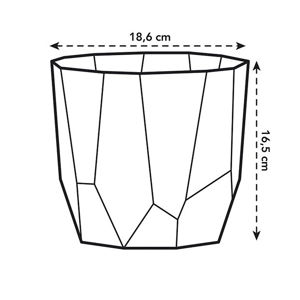 Vente Elho Cache-pot B for rock noir -