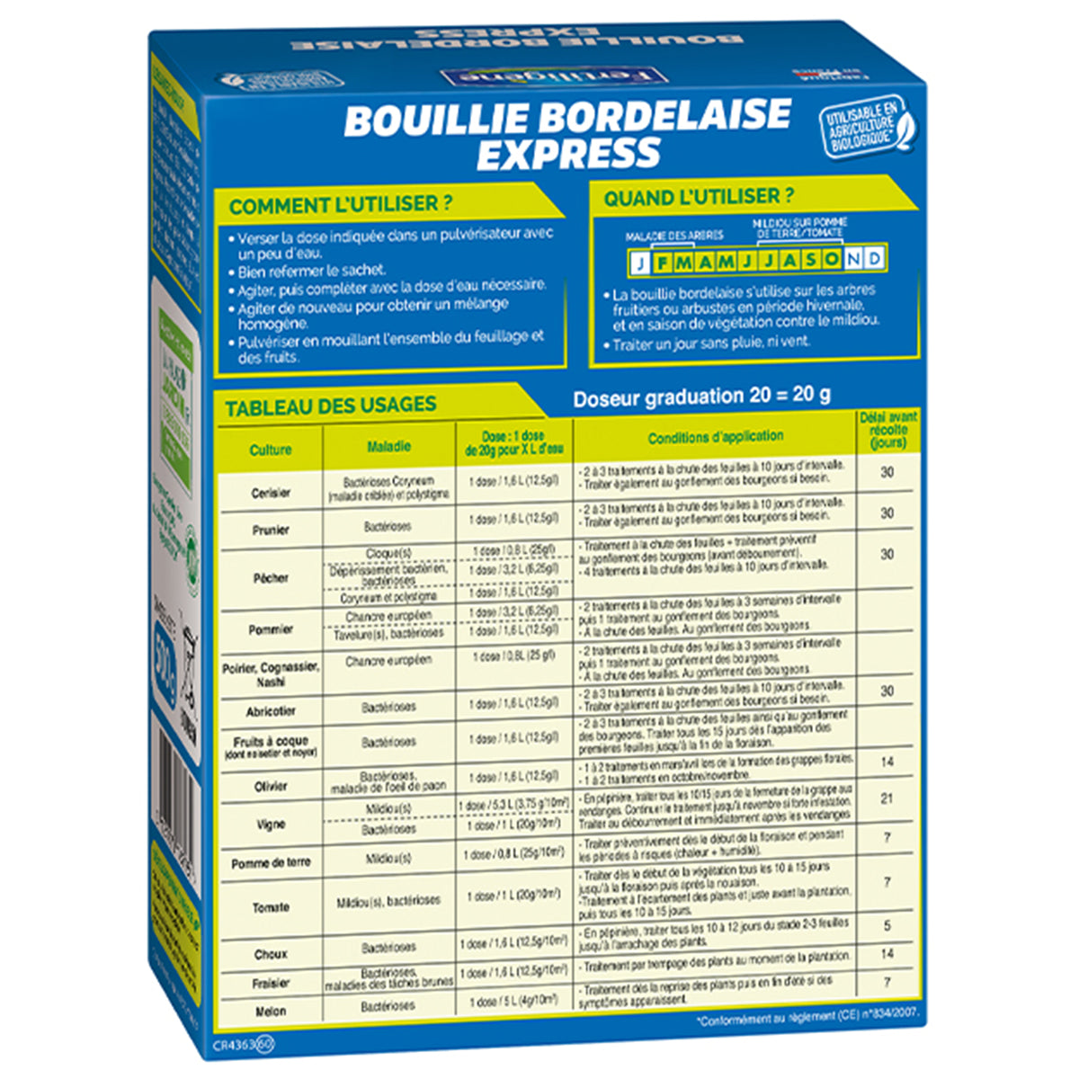 Bouillie bordelaise express FERTILIGENE - - Bakker