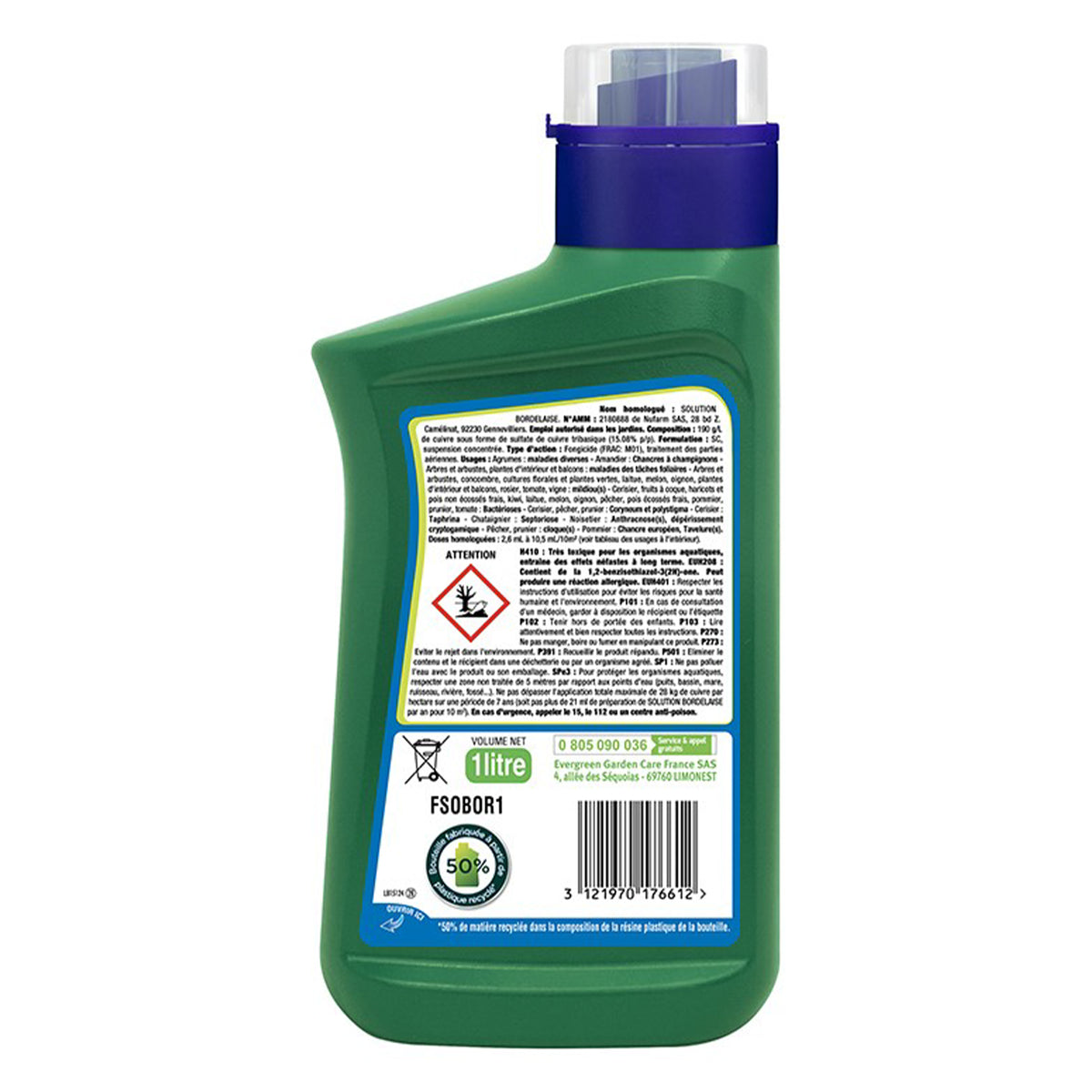 Solution bordelaise liquide concentrée FERTILIGENE - - Bakker