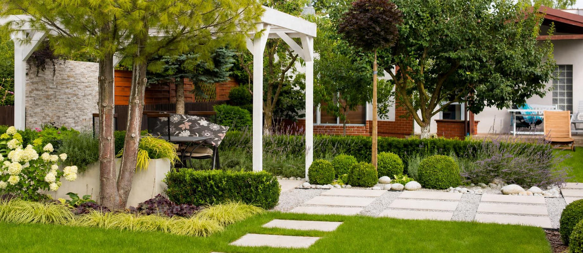 Le jardin facile à entretenir