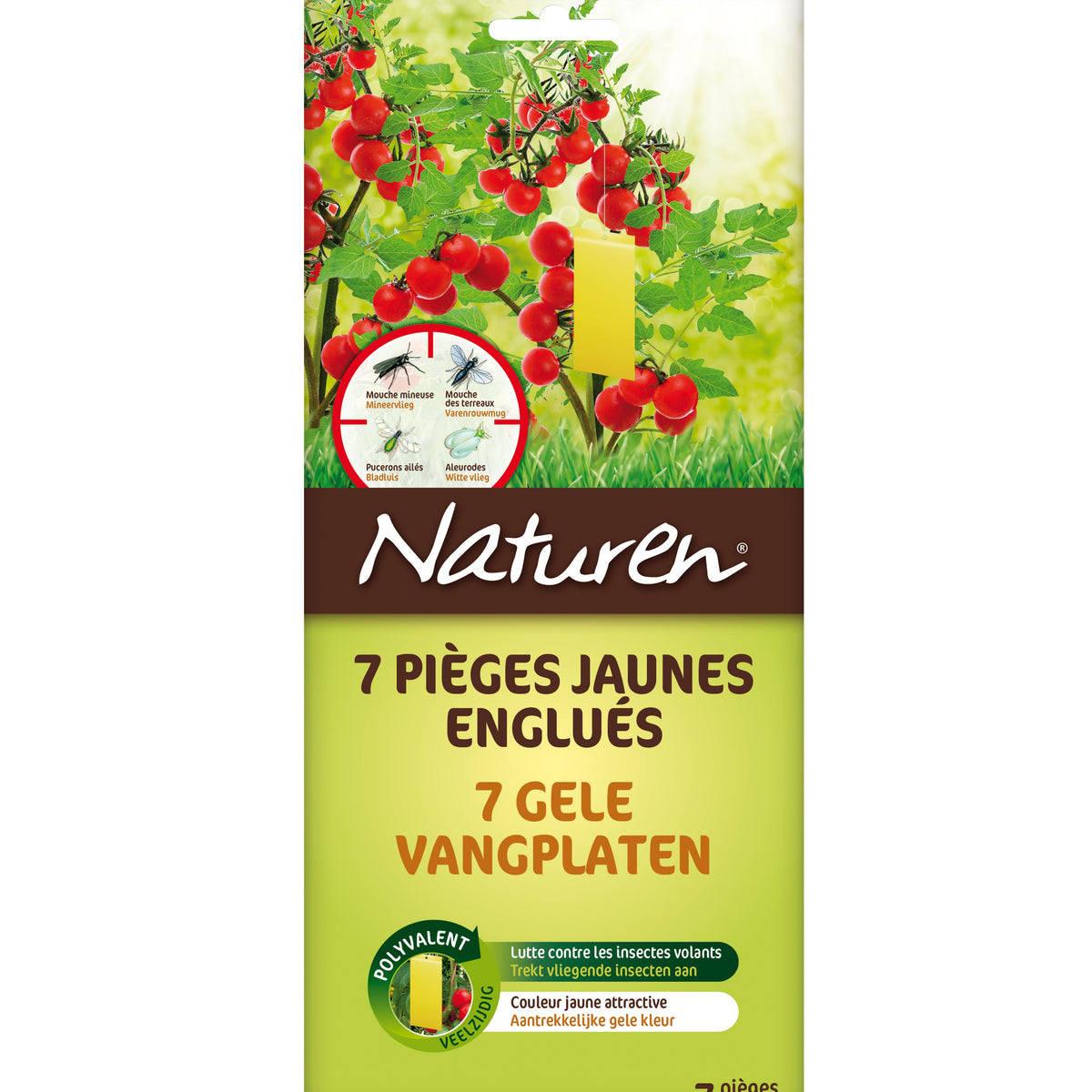 7 Pièges jaunes englués NATUREN - Bakker