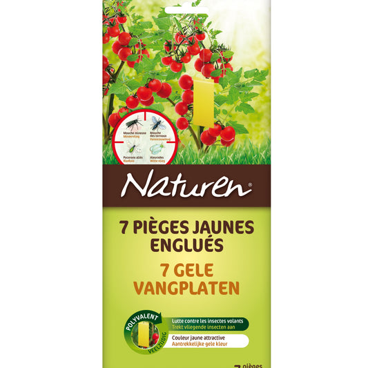 7 Pièges jaunes englués NATUREN - Bakker