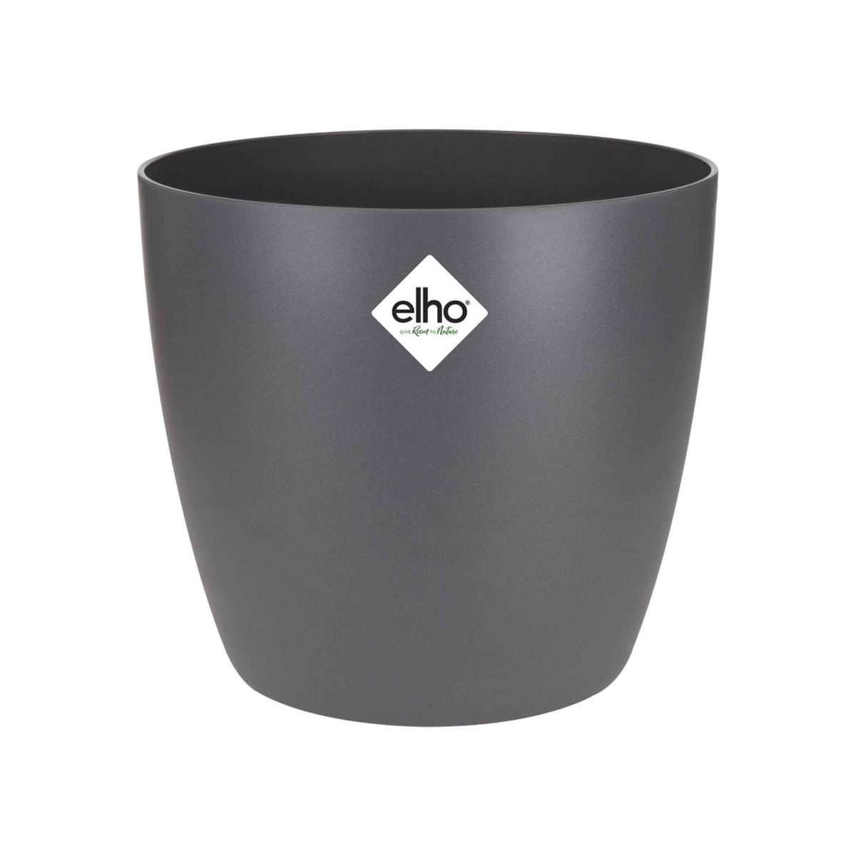 Plantes d'intérieur avec cache-pot 2 - Plantes d'intérieur tropicales et ses cache-pots gris ELHO - Chamaedorea, Syngonium, Musa, Coffea 'Fresh'