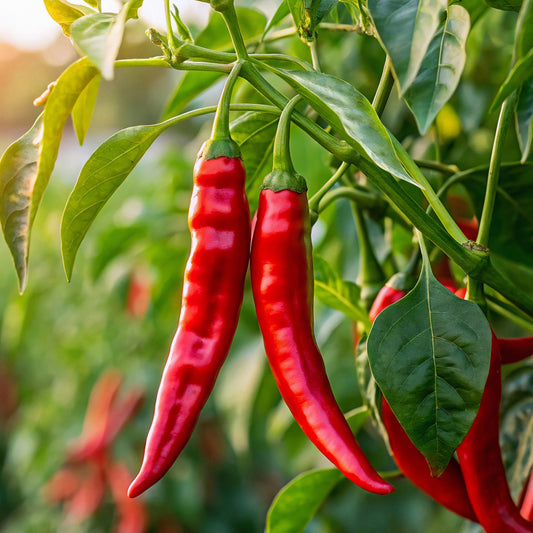 Piment Westlandse lange rode Bio - Bakker