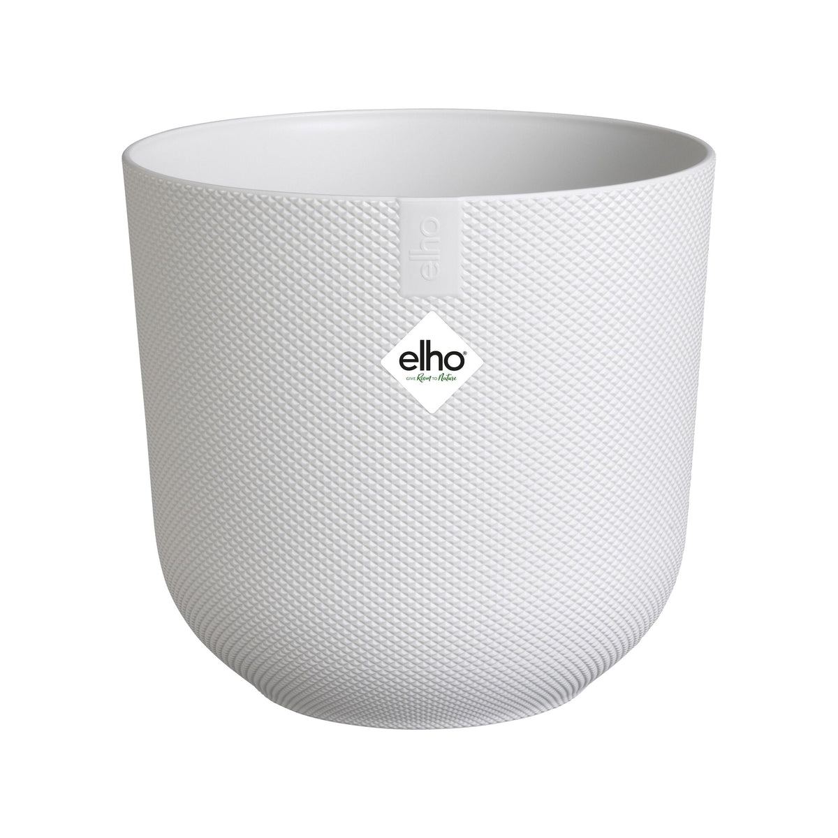 Cache pot Jazz rond Blanc soie  ELHO - Bakker