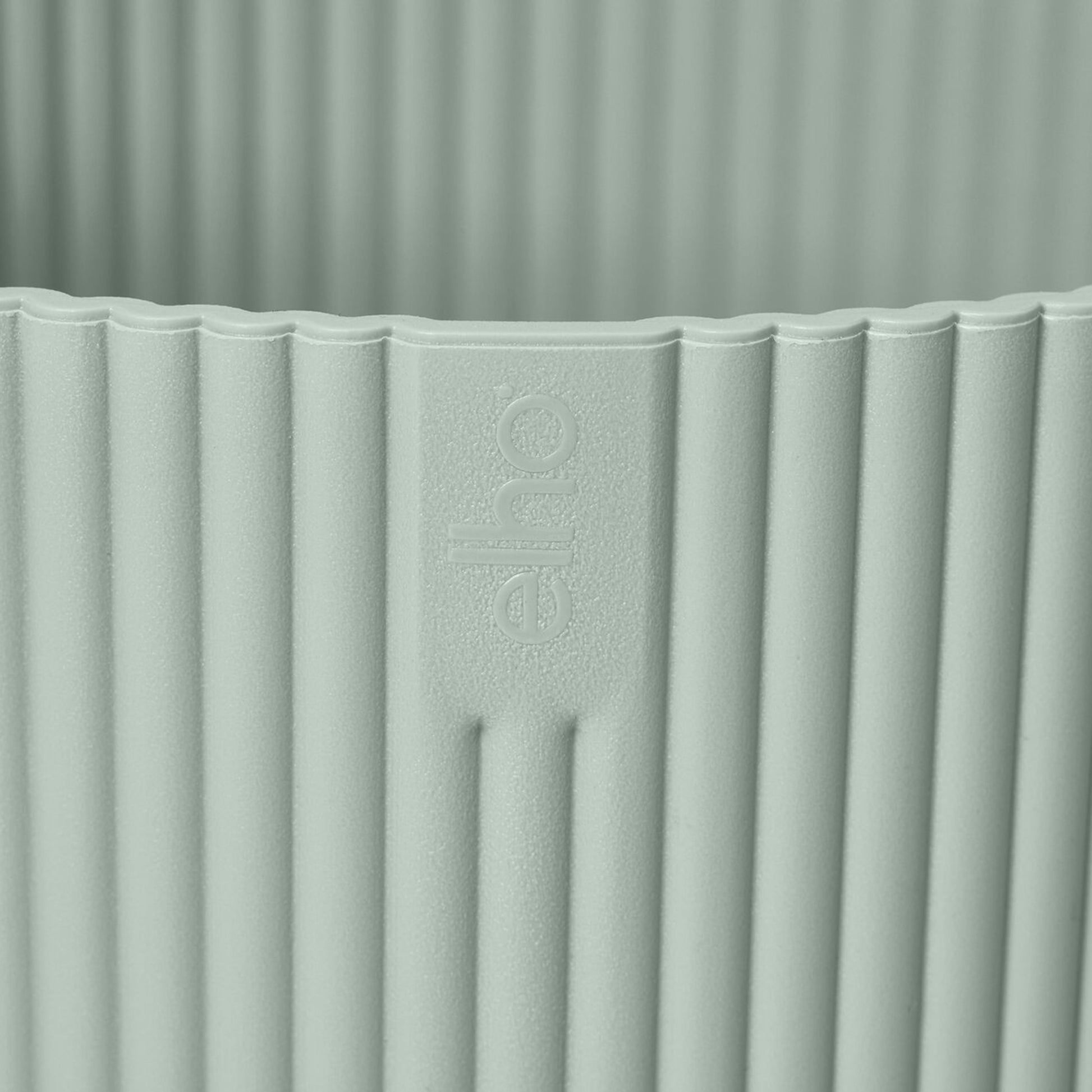 Pots d'intérieur et cache-pots - Cache-Pot Vibes fold rond Vert sorbet ELHO - 