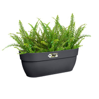 Jardinières et bacs à fleurs - Balconière  Vibia Campana easy hanger large Anthracite ELHO - 