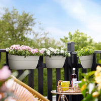  - Balconière Vibia Campana easy hanger large Blanc soie ELHO - Jardinières et bacs à fleurs