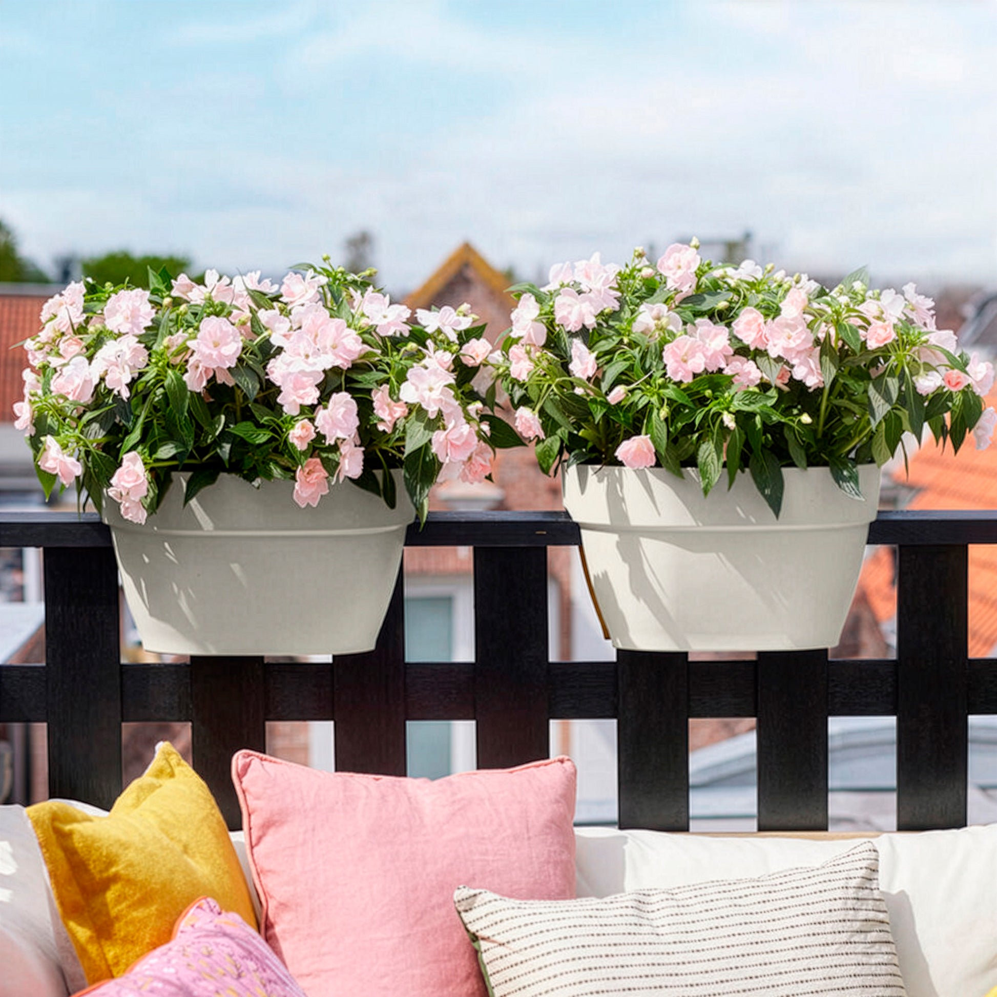 Balconière  Vibia Campana Flower Bridge Blanc - Bakker