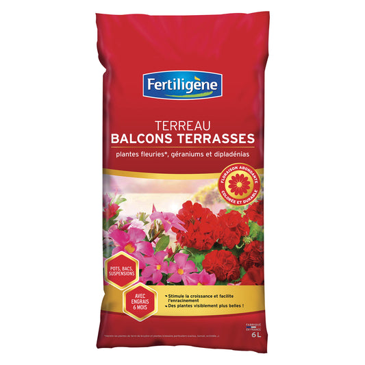 Terreau balcons et terrasses FERTILIGENE - Bakker