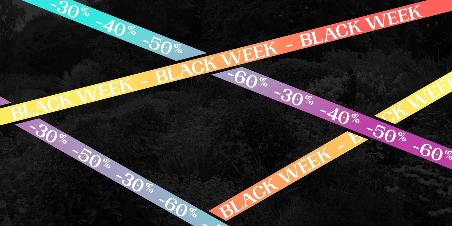 Black Week Vaste Planten tot 60% korting