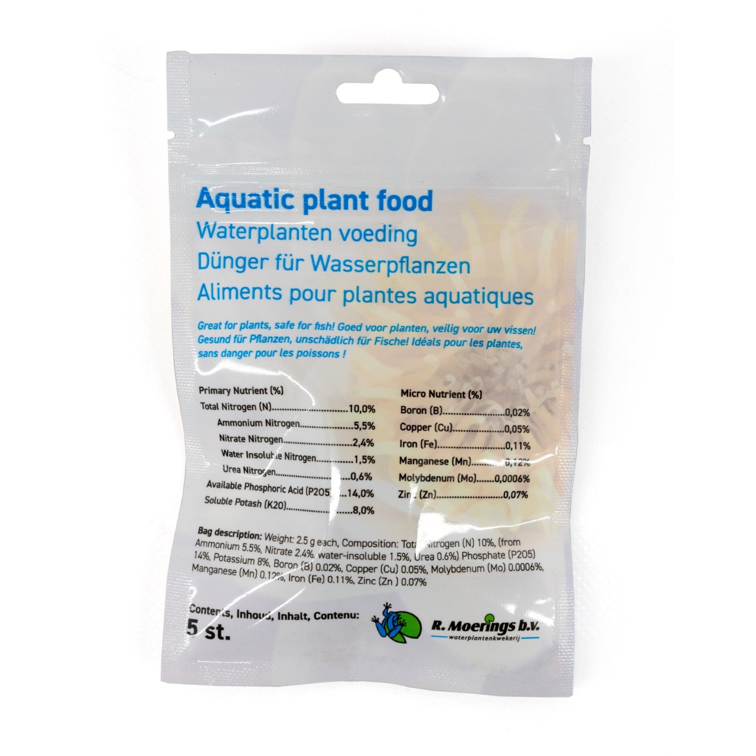 Nutriments pour plantes aquatiques -  - Bakker