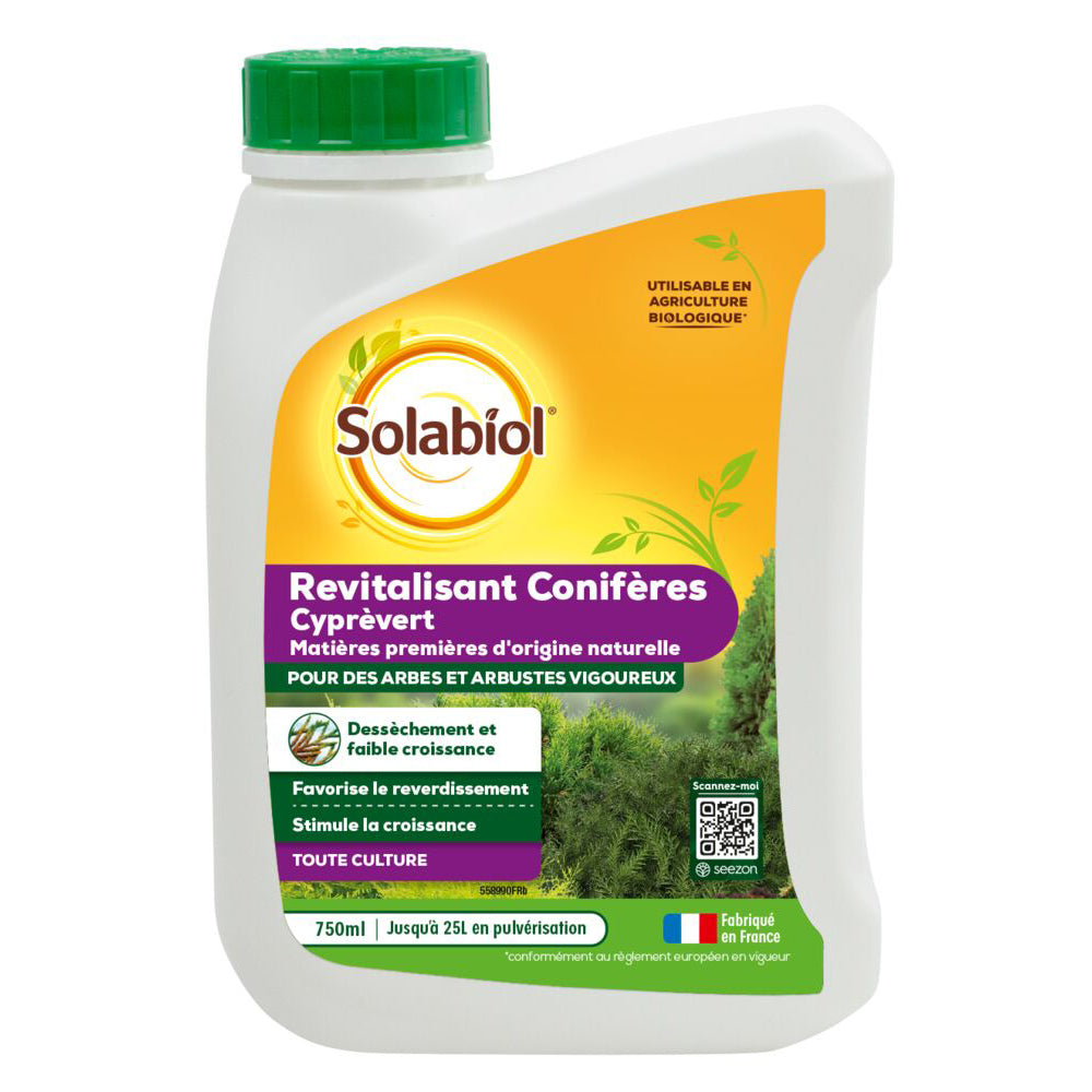 Engrais cyprès vert revitalisant conifères SOLABIOL - Bakker
