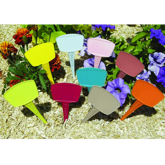 16 Etiquettes à planter mix couleurs pastels - Bakker