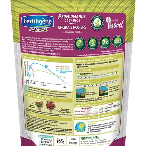 Engrais rosiers et arbustes à fleurs FERTILIGENE -  - Bakker
