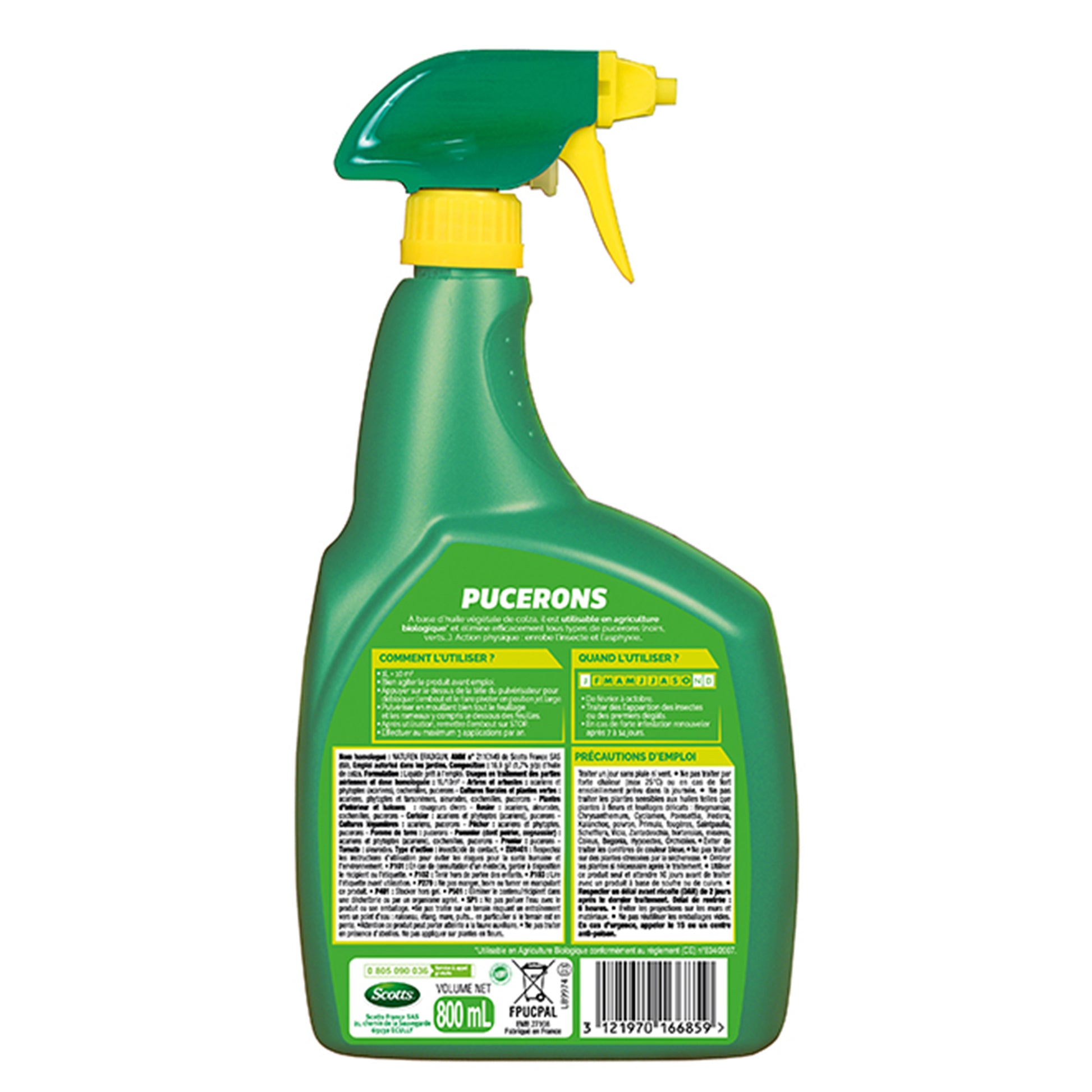 Anti pucerons prêt à l'emploi FERTILIGENE -  - Bakker