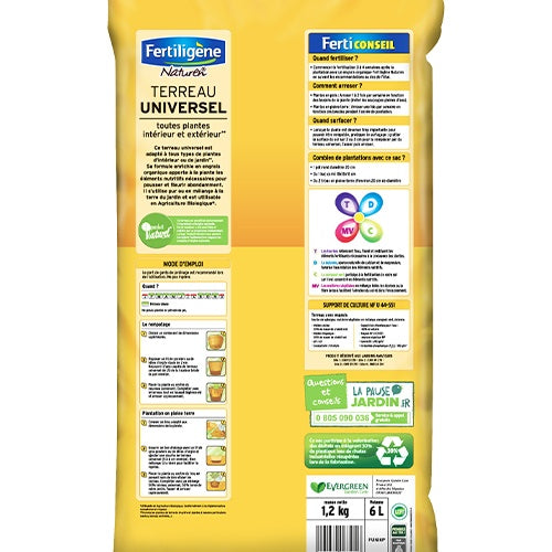 Terreau Universel UAB Fertiligène -  - Bakker