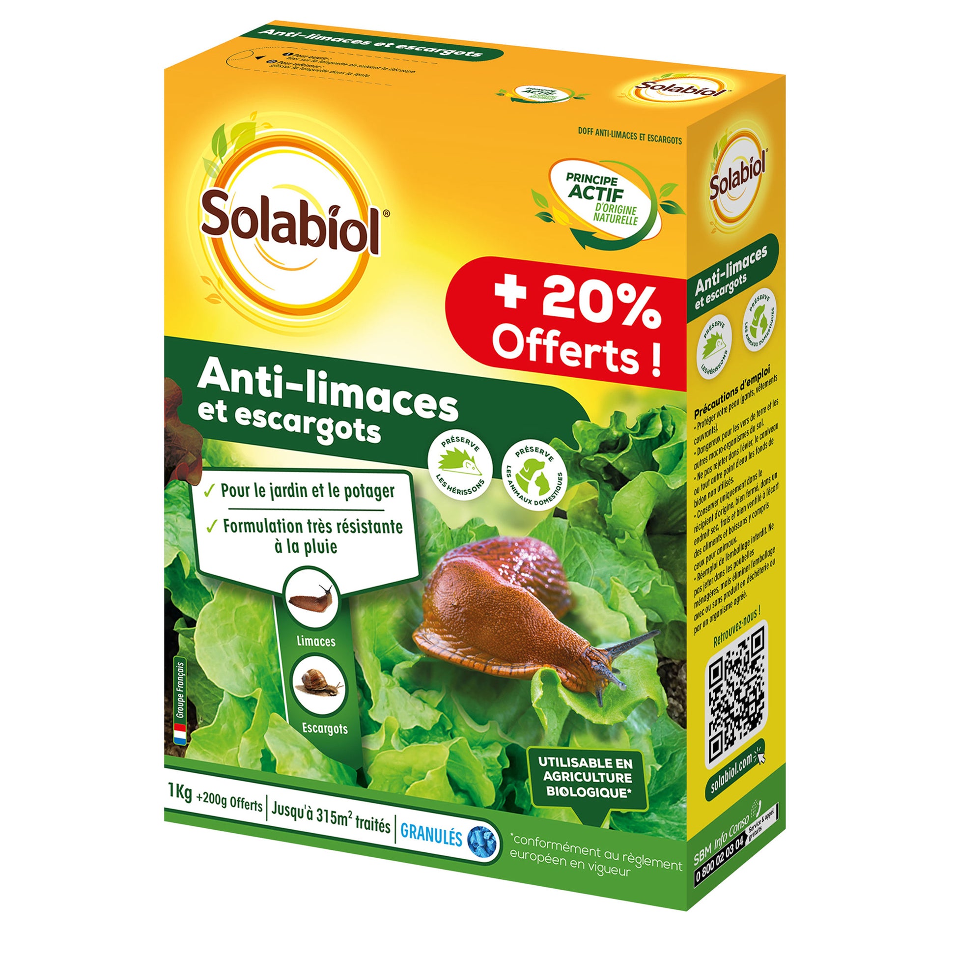 Anti-limaces et escargots SOLABIOL - Bakker