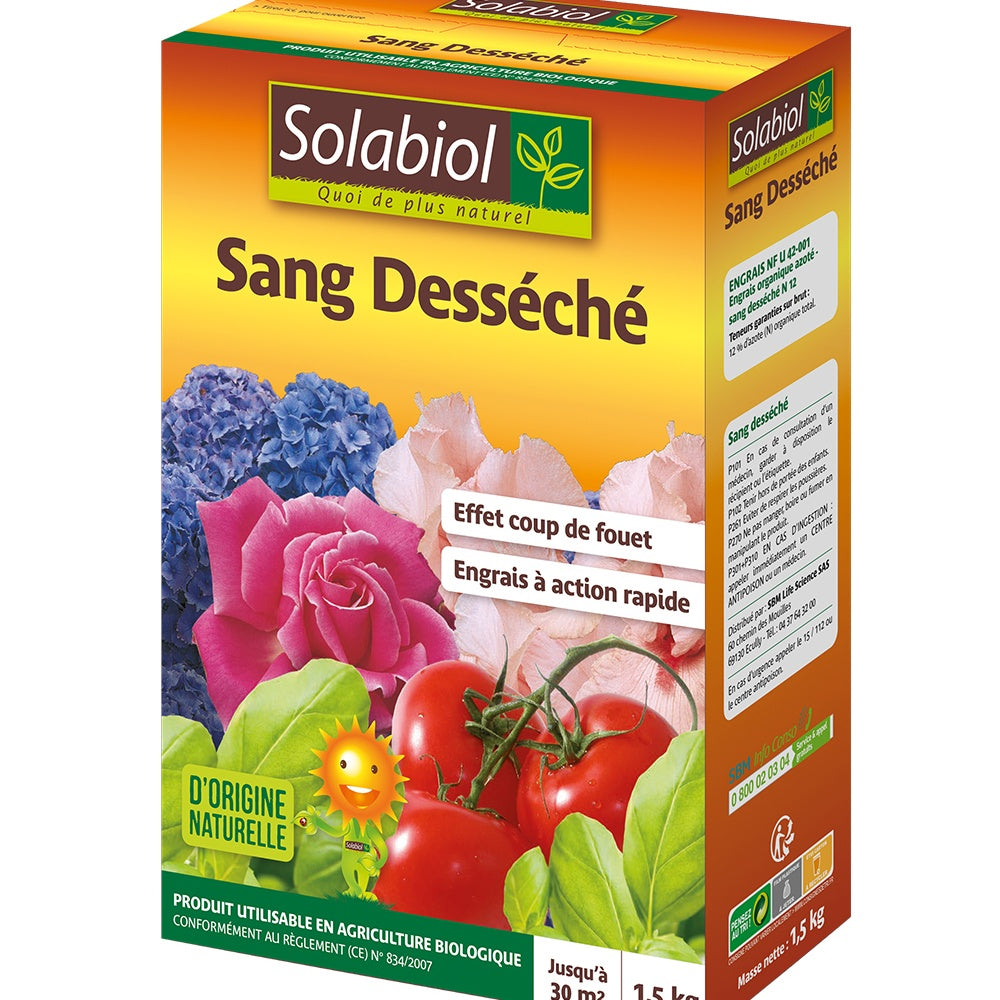 Sang désseché 1,5 kg - Bakker