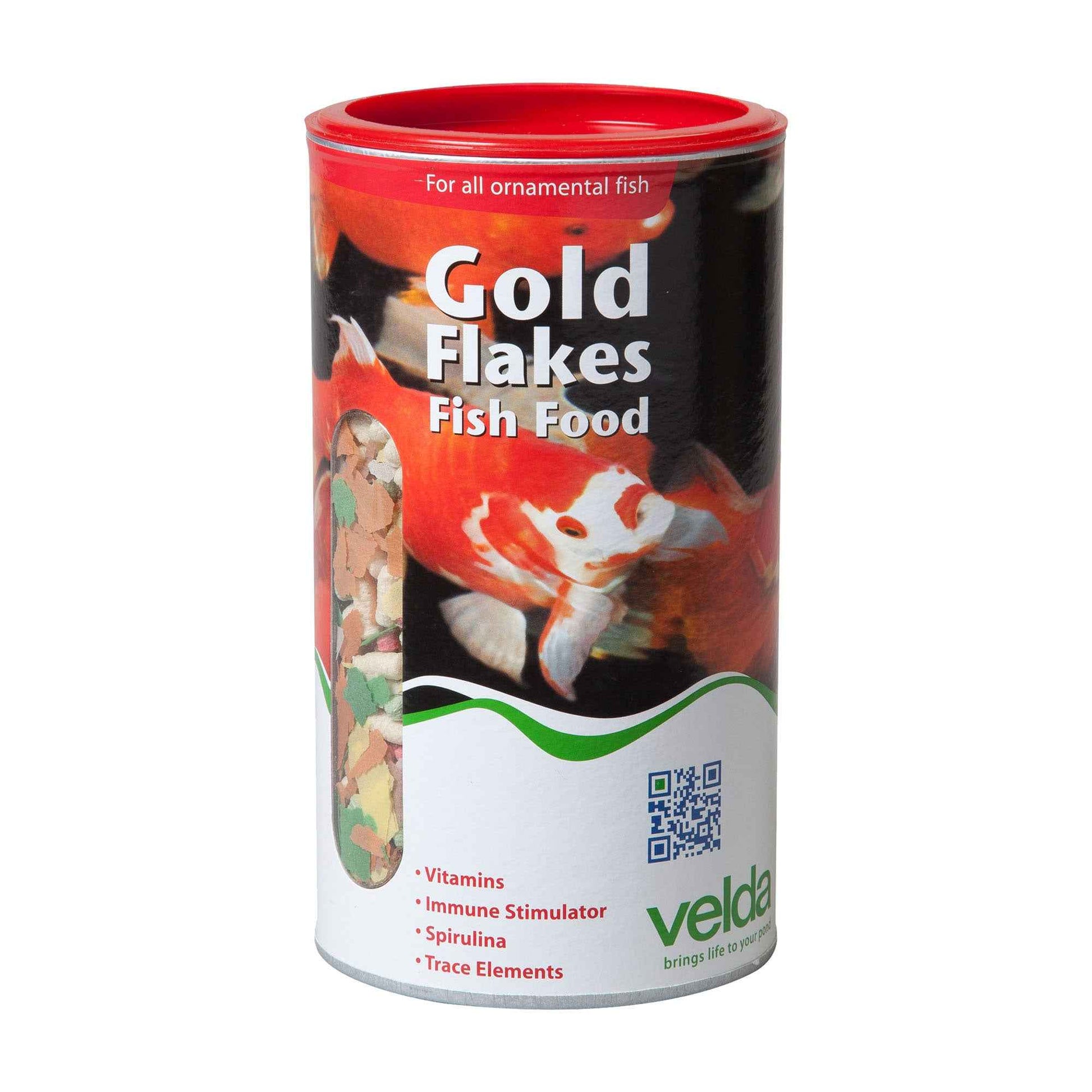 Gold Flakes Fish Food 2500 ml - Aménagement du bassin et entretien