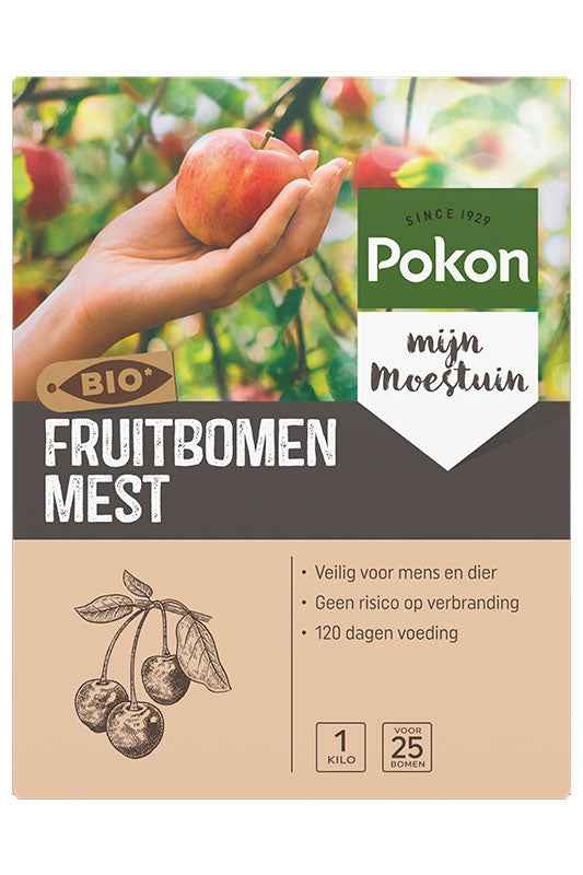 Engrais pour arbres fruitiers - Biologique 1 kg - Pokon - Engrais