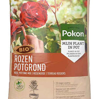 Terreau pour rosiers - Biologique 30 litres - Pokon - Entretien plantes d'extérieur