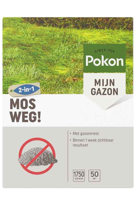 Anti-mousse 1 750 g - Pokon - Entretien plantes d'extérieur