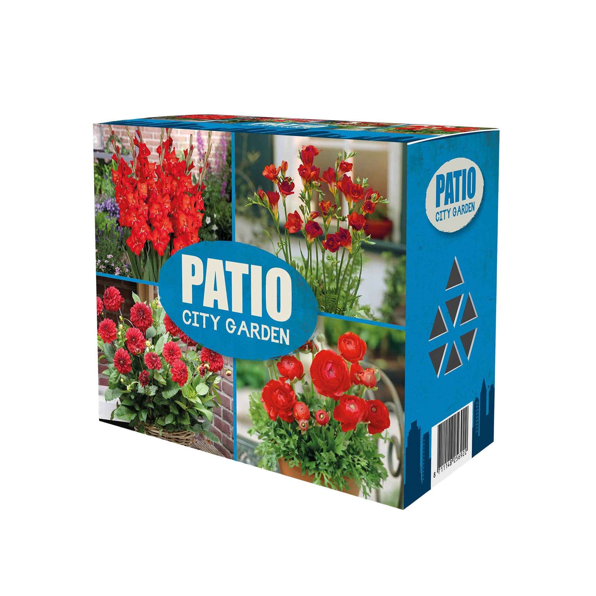 40x Bulbes de fleurs - Mélange 'Patio City Garden Red' rouge - Bulbes d'été