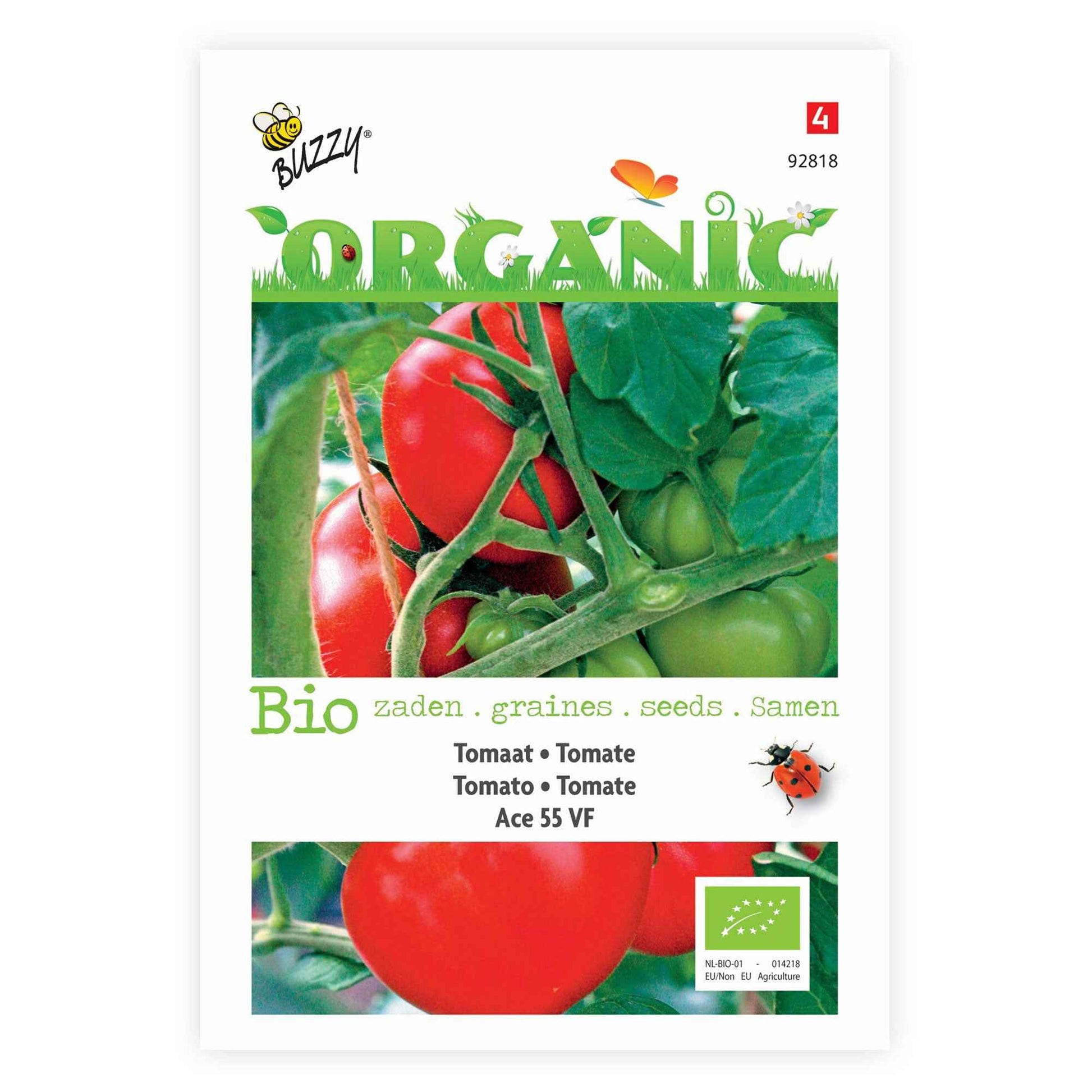 Tomate Solanum 'Ace' - Biologique 25 m² - Semences de légumes - Graines