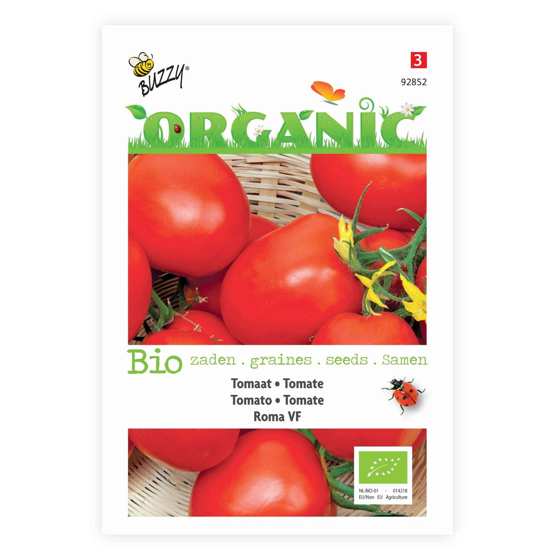 Tomate Solanum 'Shirley' - Bio 10 m² - Semences de légumes - Graines