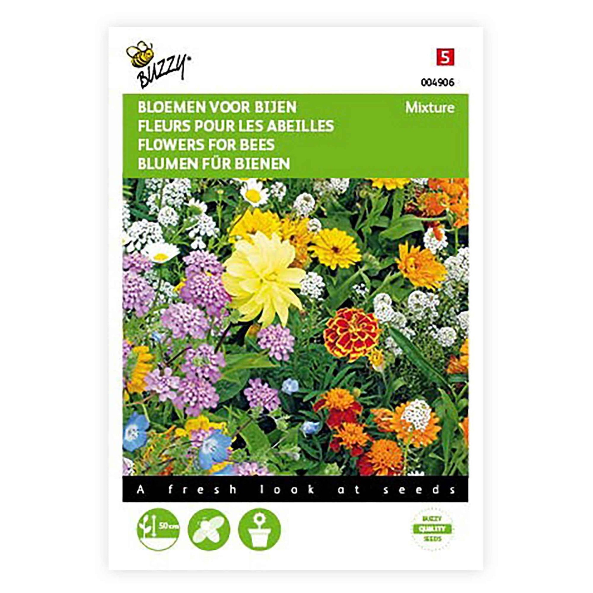 Fleurs qui attirent les abeilles - Mélange 15 m² - Semences de fleurs - Graines de fleurs