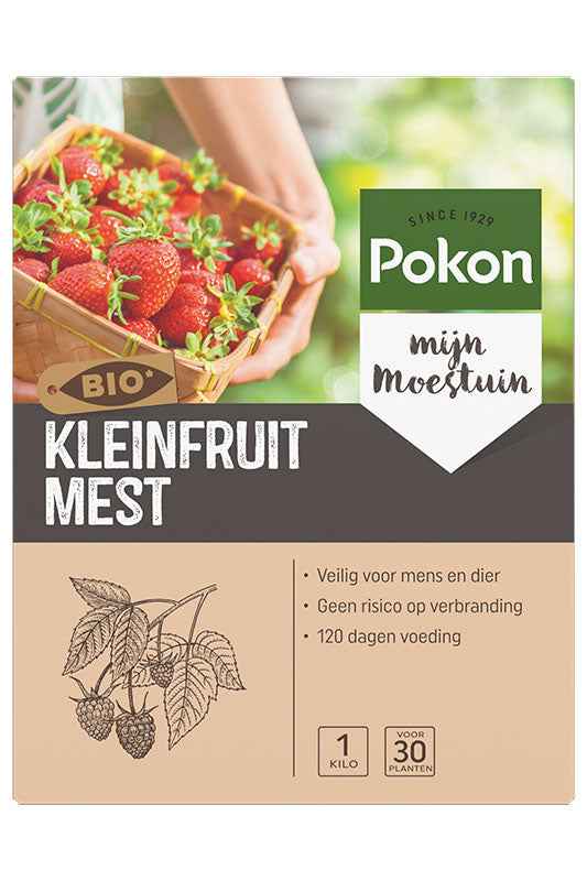 Engrais pour plantes à petits fruits - Biologique 1 kg - Pokon - Engrais