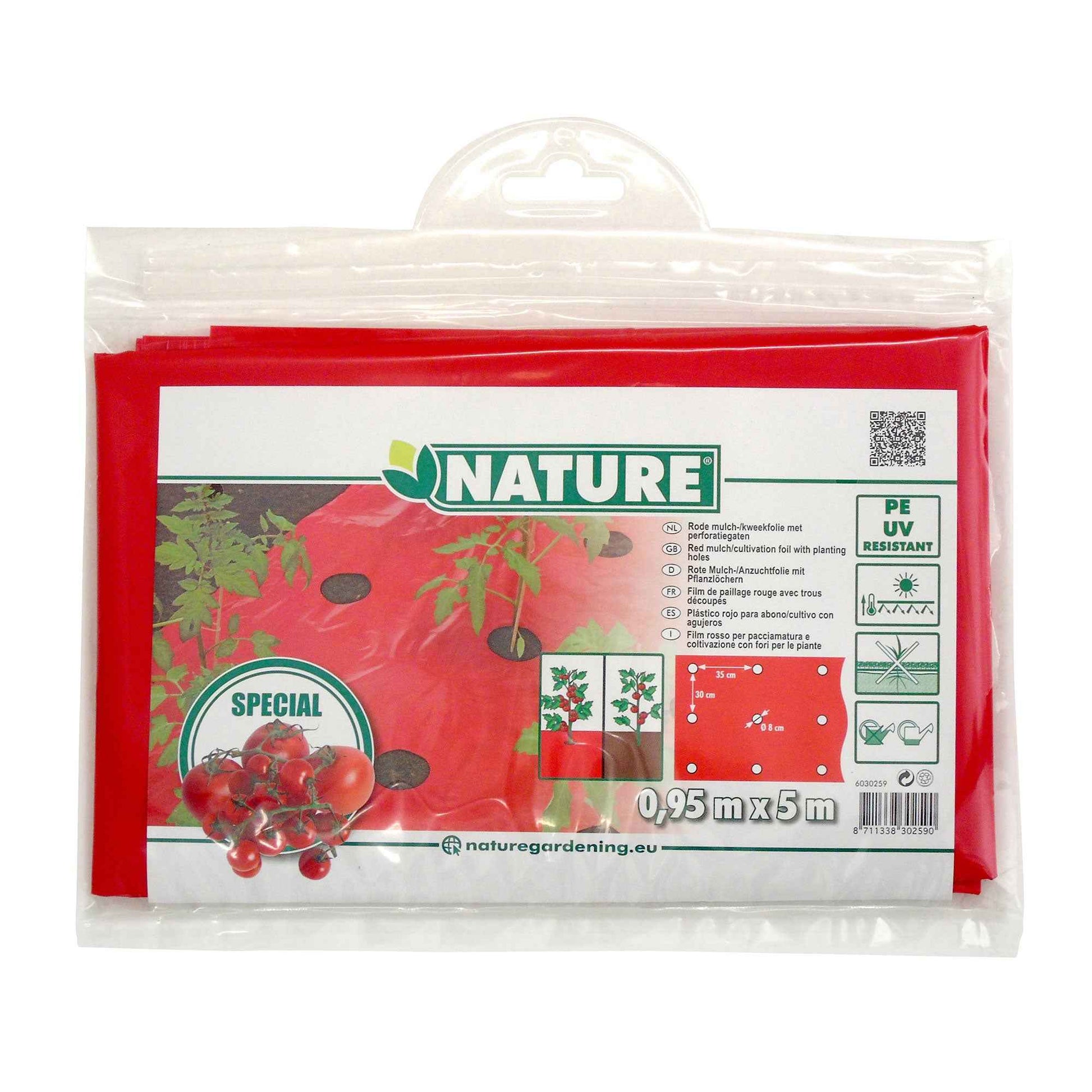 Nature Film de paillage pour tomates - Matériel de culture