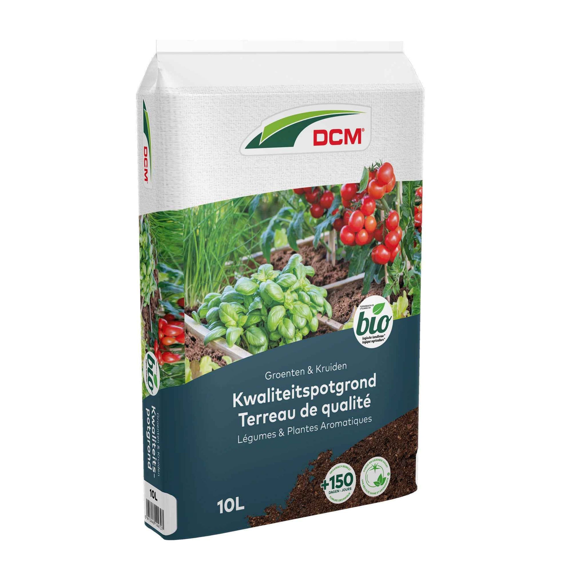 Terreau pour légumes et herbes aromatiques - Biologique 10 litres - DCM - Aménagement du potager