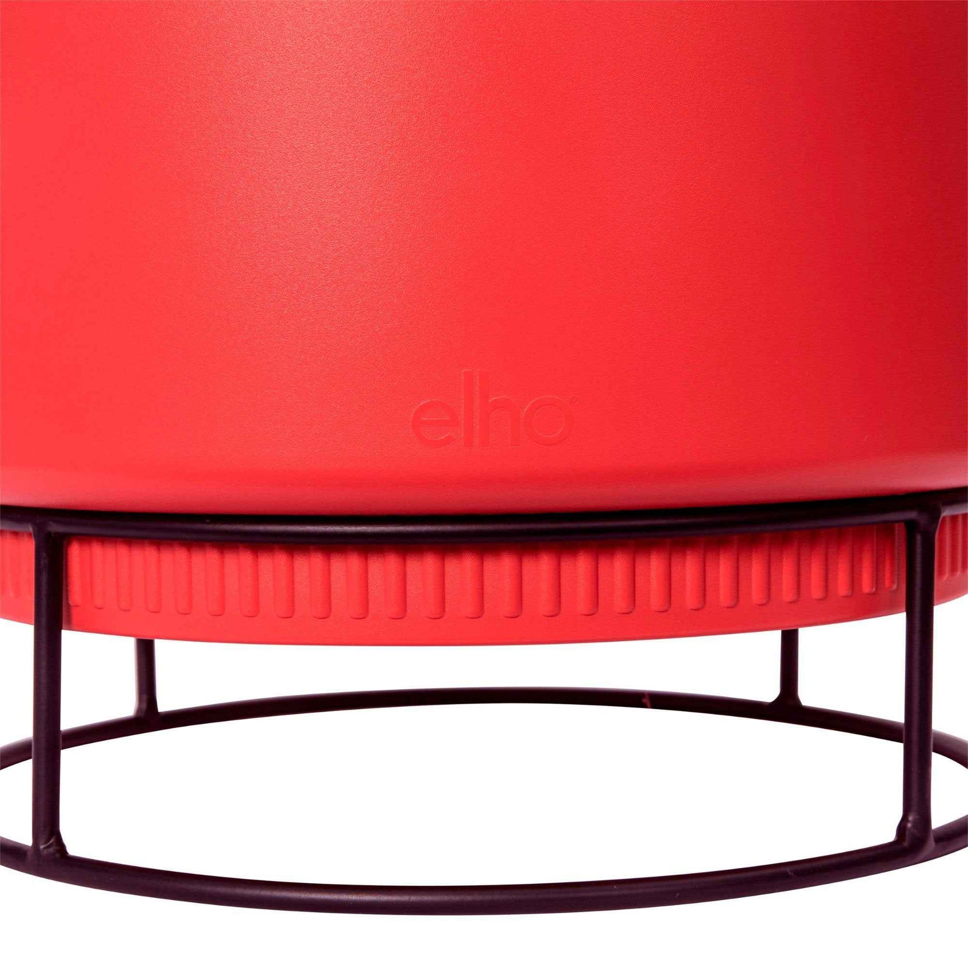 Elho B. for Studio Bowl -  Pot pour l'intérieur avec table à plantes Rouge - Marques