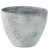 TS pot de fleurs Nova rond gris - Pot pour l'intérieur et l'extérieur - Grands pots d'intérieur